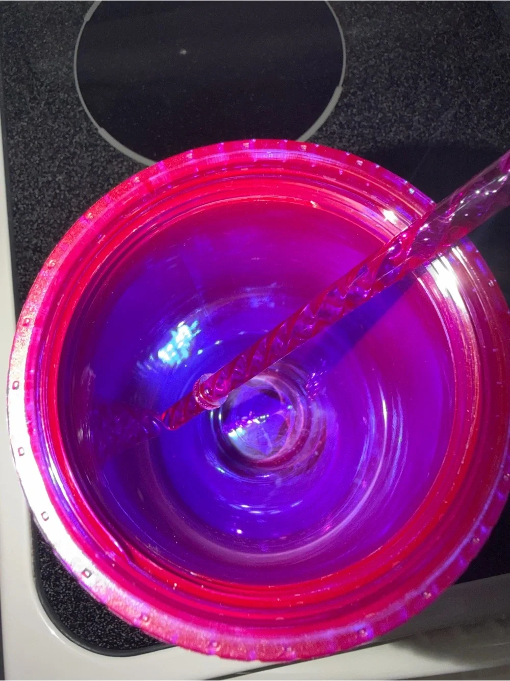 Starbucks 2024 magenta studded Tumbler with Straw